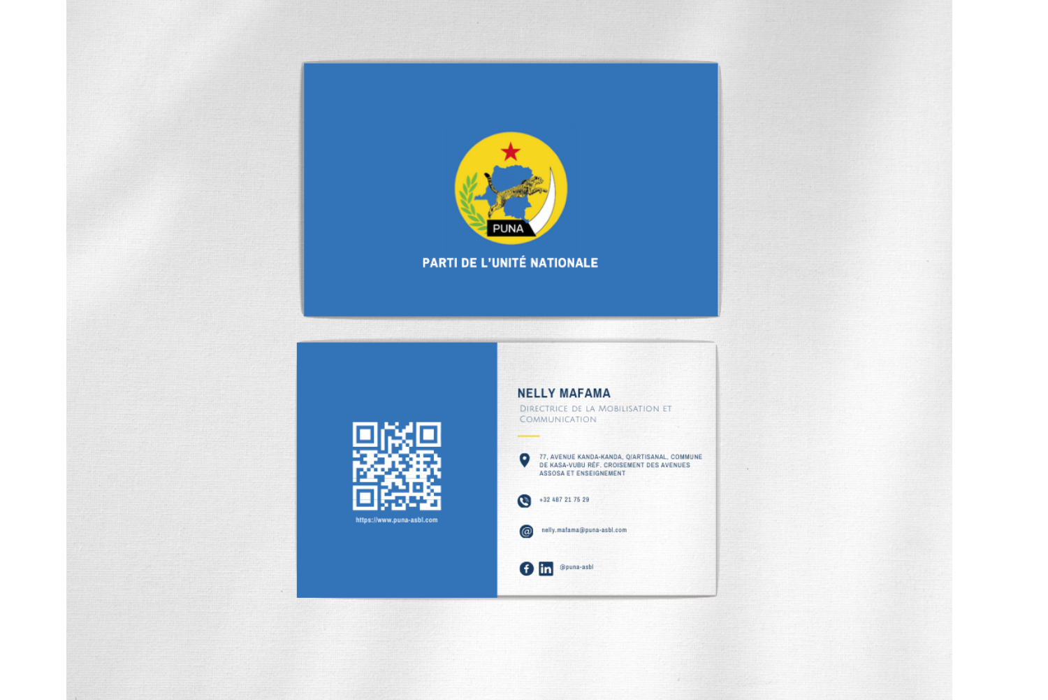 Puna Business Card